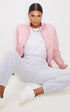 PLT ALEXUS PINK BOMBER JACKET